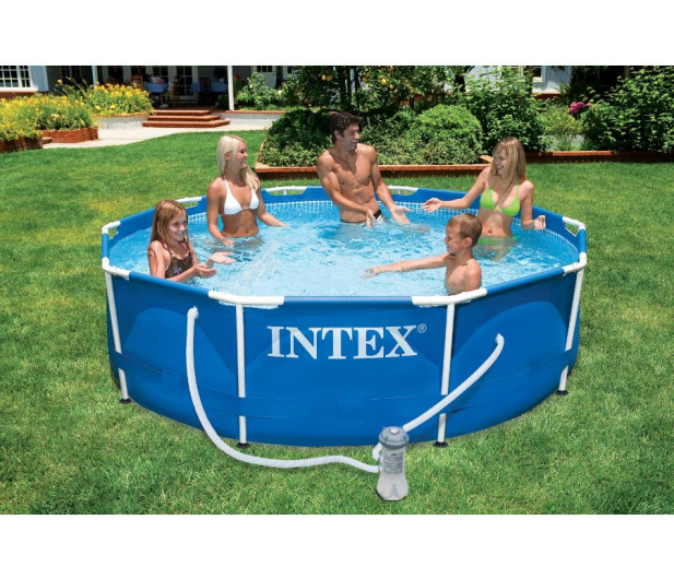 INTEX Basen stelażowy ogrodowy 305x76 cm - 477368 - zdjęcie 2